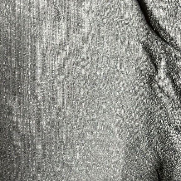 Eileen Fisher Petites Washable Stretch Crepe Straight Gray Pant Size PL - Picture 3 of 6